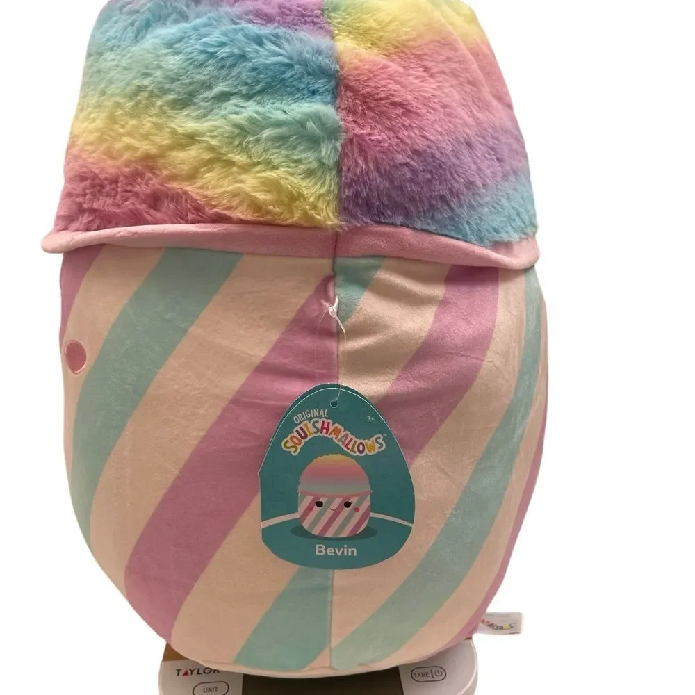 New large 16 inches squishmallows Bevin stuffed toy for kids age 3+
